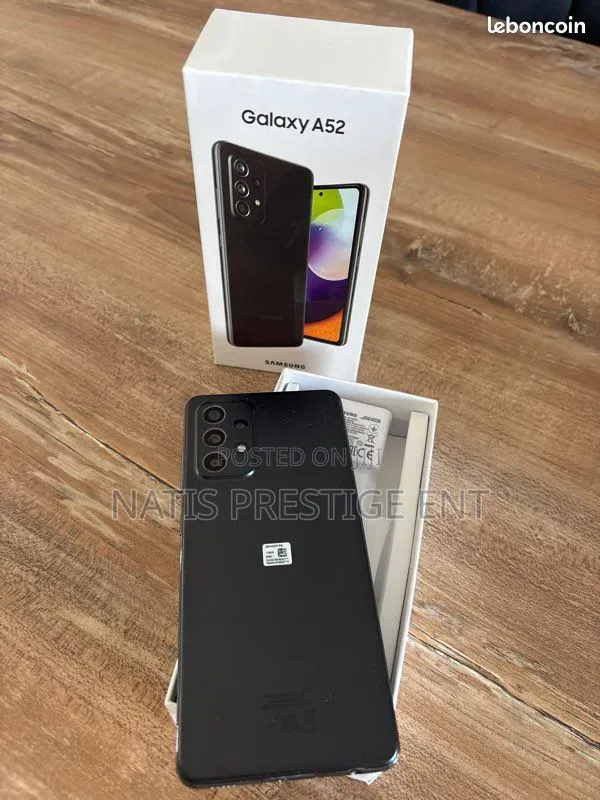 New Samsung Galaxy A52 5G 128 GB Black
