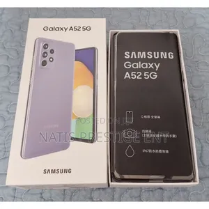 New Samsung Galaxy A52 5G 128 GB Black
