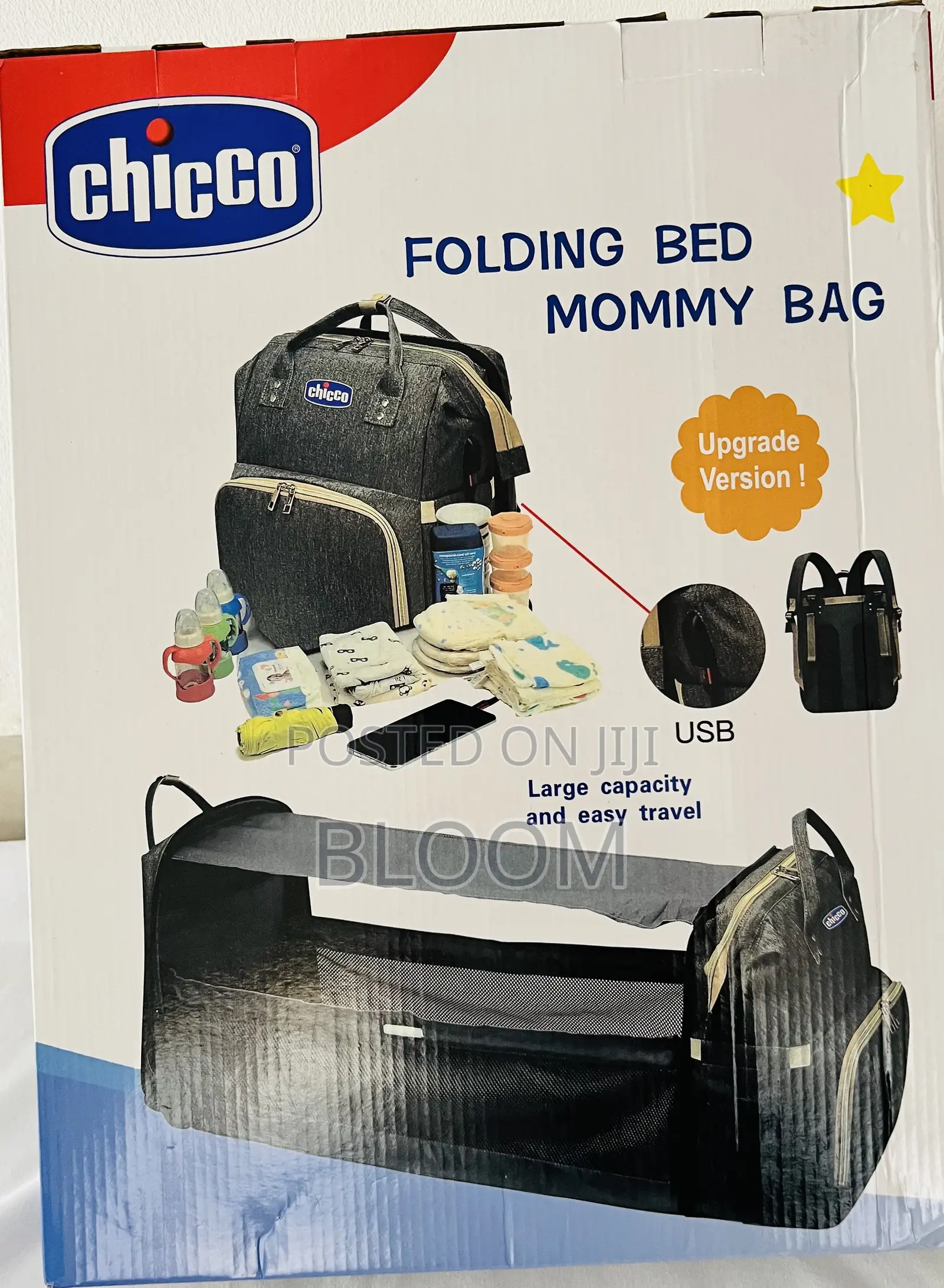 Chicco 3in 1 Travel Bassinet Foldable Bed Bag