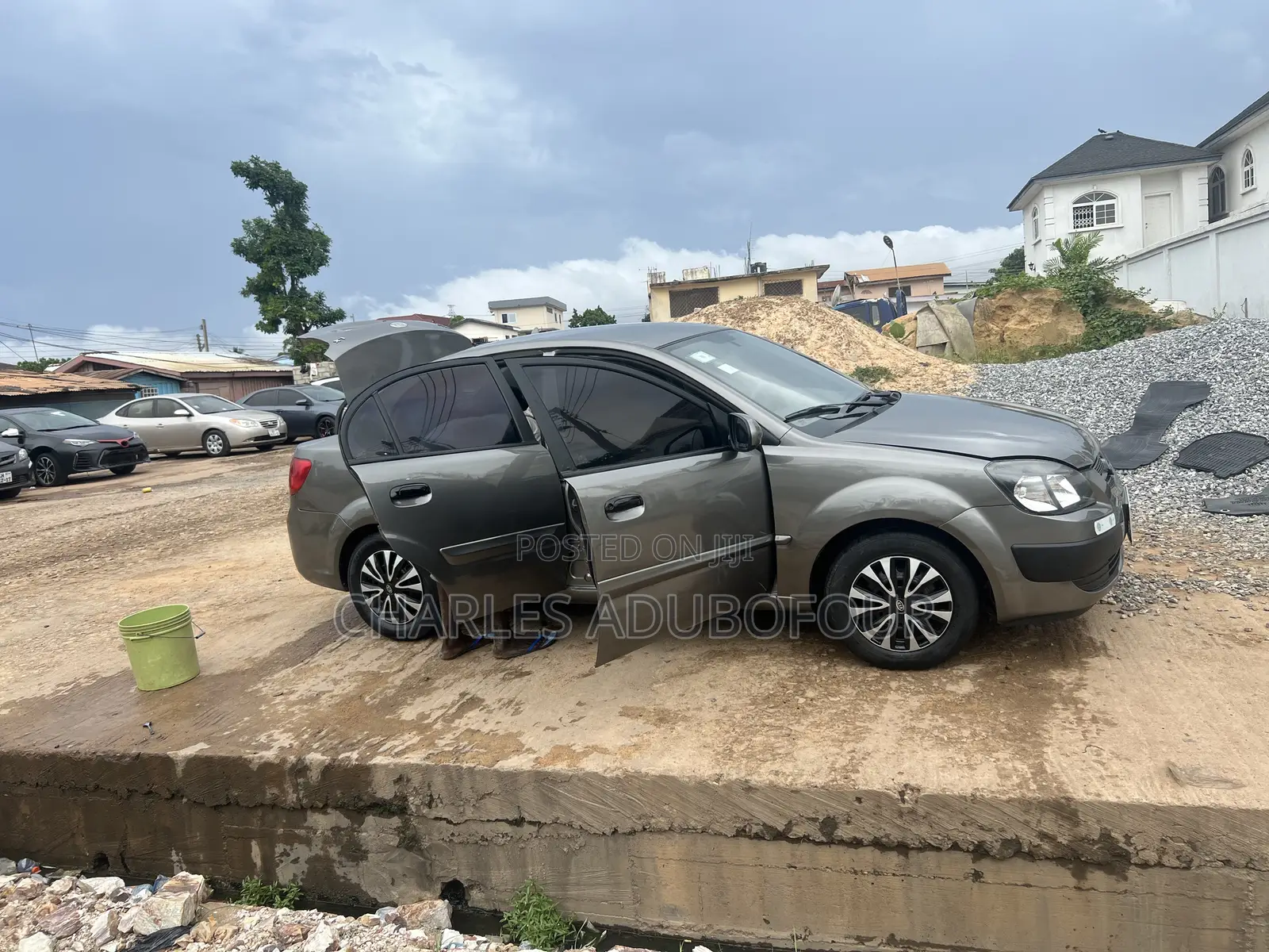 Kia Rio LX 4dr Sedan (1.6L 4cyl 4A) 2010 Gray