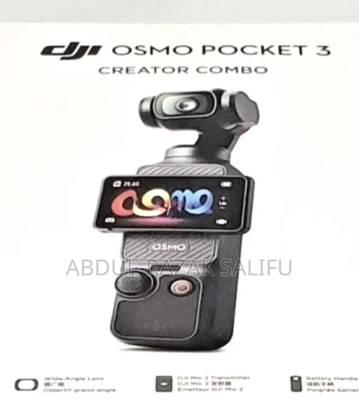 Dji Osmo Pocket 3 Creator Combo 1inch Cmos Pocket Gimbal Camera