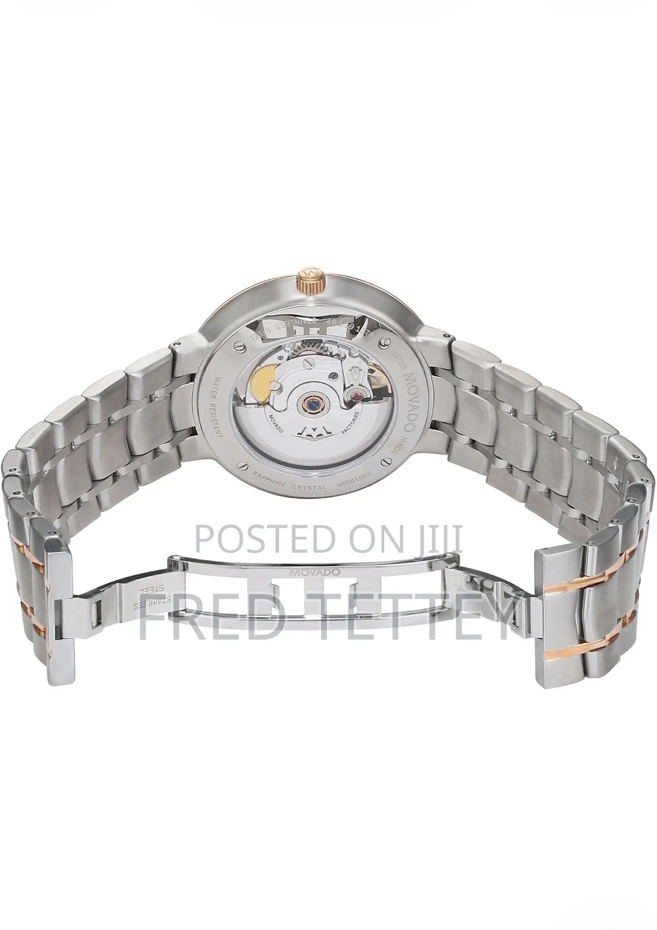 Movado Automatic 40mm Dual Tone Men