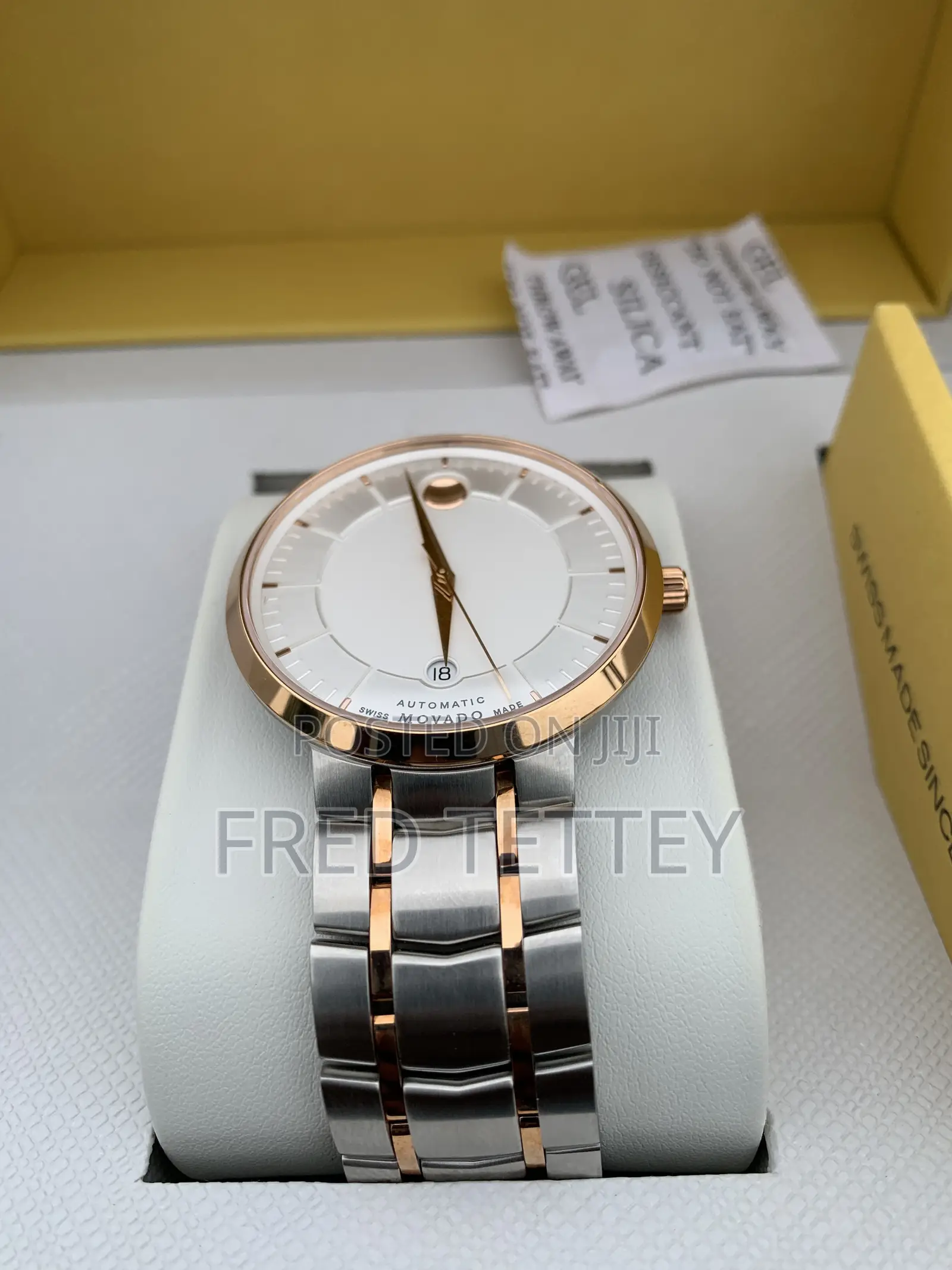 Movado Automatic 40mm Dual Tone Men