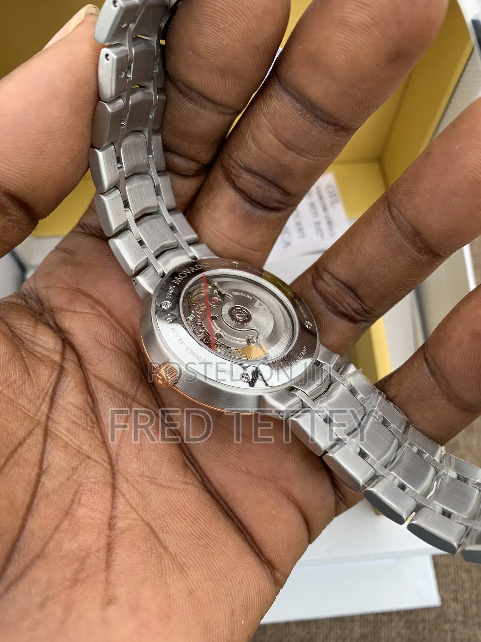 Movado Automatic 40mm Dual Tone Men