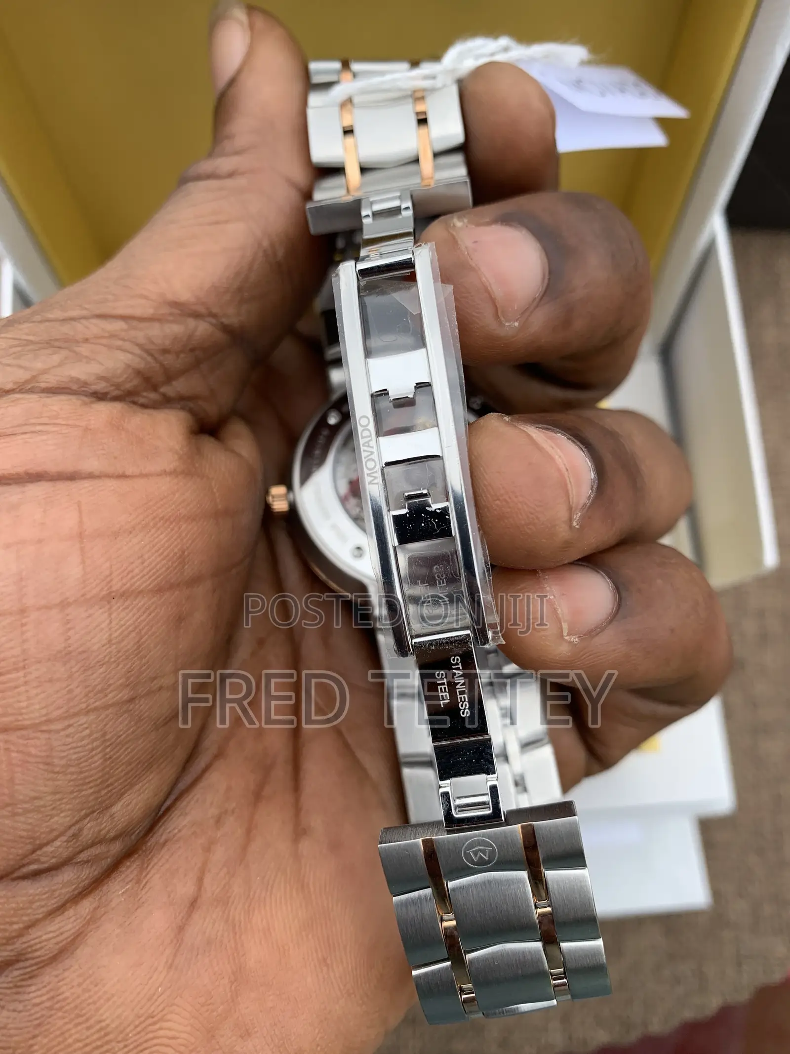 Movado Automatic 40mm Dual Tone Men