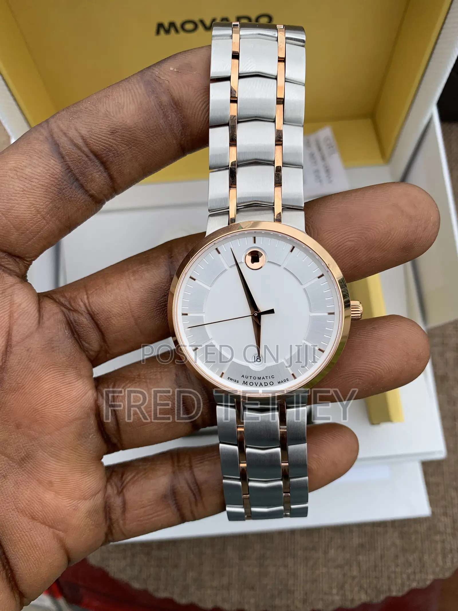 Movado Automatic 40mm Dual Tone Men
