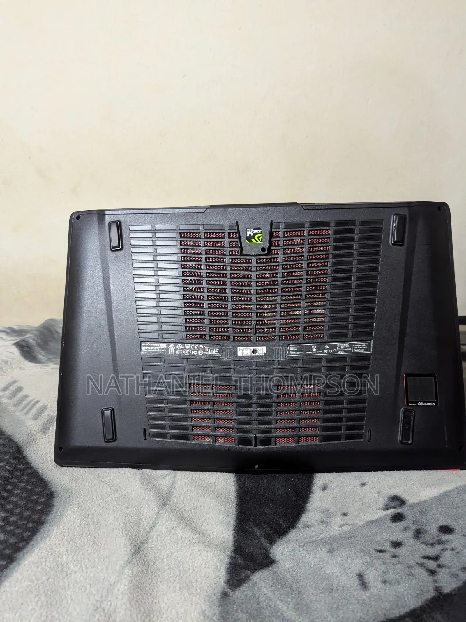 Laptop MSI GT72 Dominator Pro G 16GB Intel Core i7 SSD 512GB