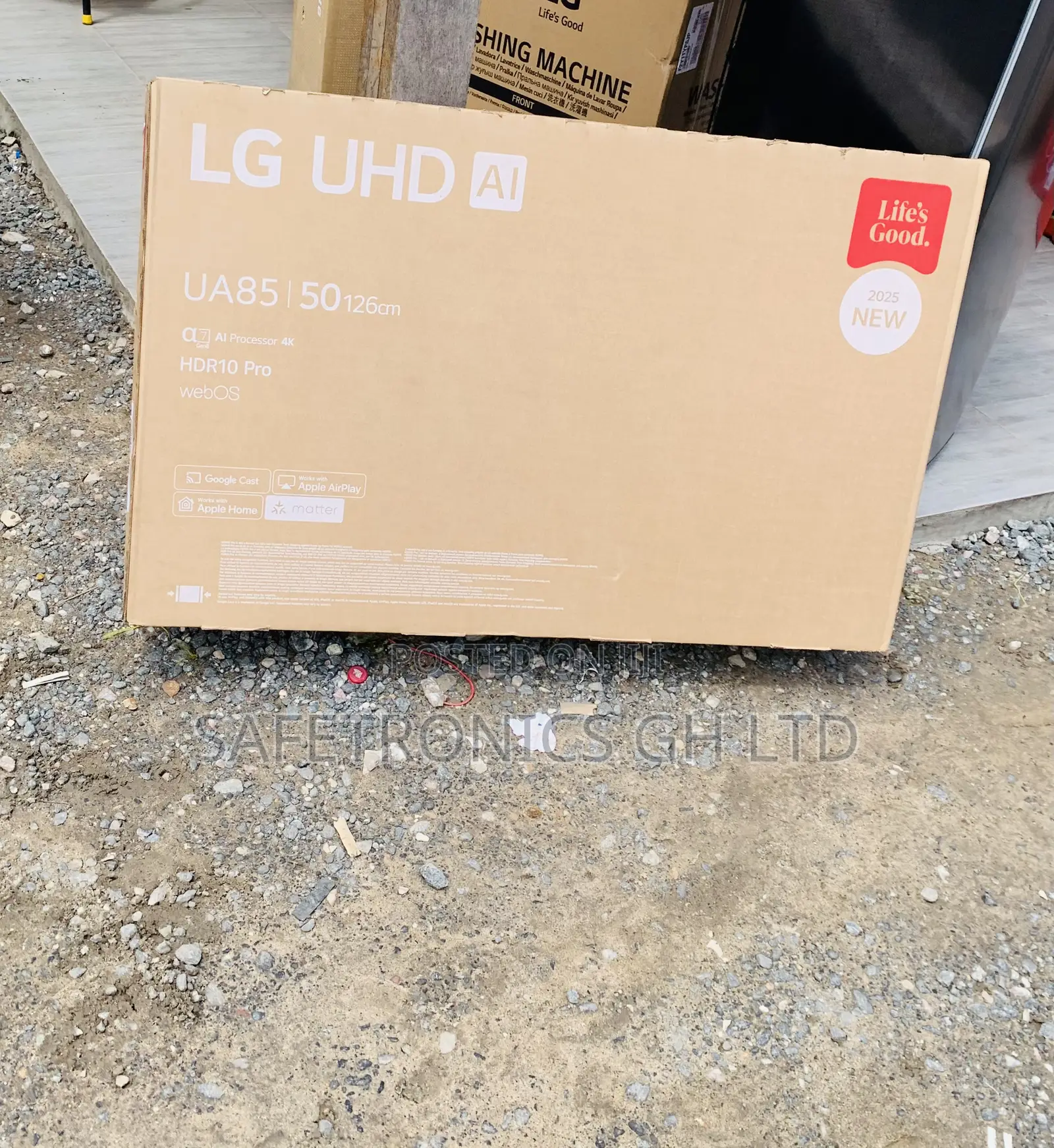 High Efficiency 50 Inch LG Uhd Ai Ua85 Smart TV Ai Magic