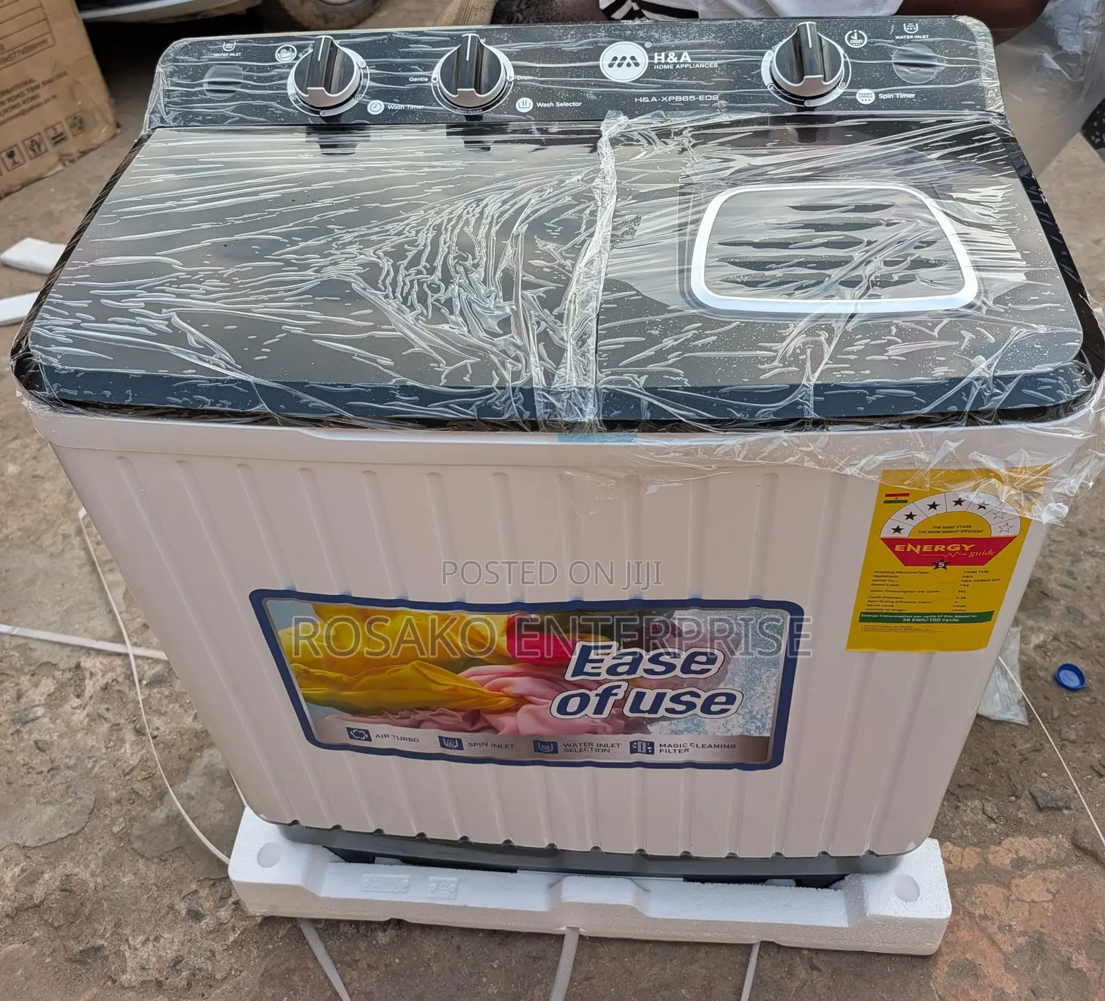 H a 7kg Twin Tub Washing Machine Ghc1750*