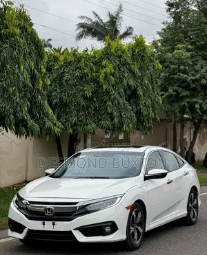 Honda Civic Touring 4dr Sedan (1.5L 4cyl) 2016 White