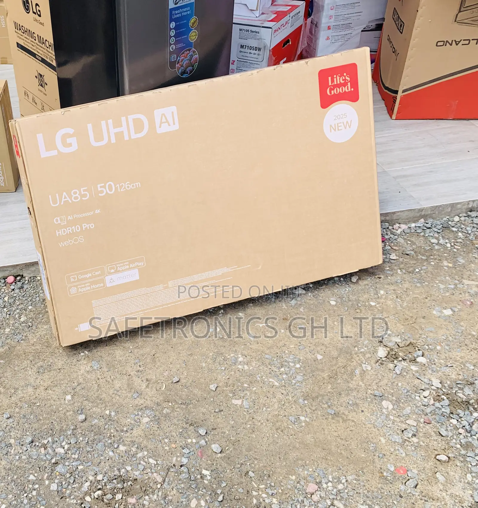 Ultra Modern 50 Inch LG Uhd Ai Ua85 Smart TV Ai Magic