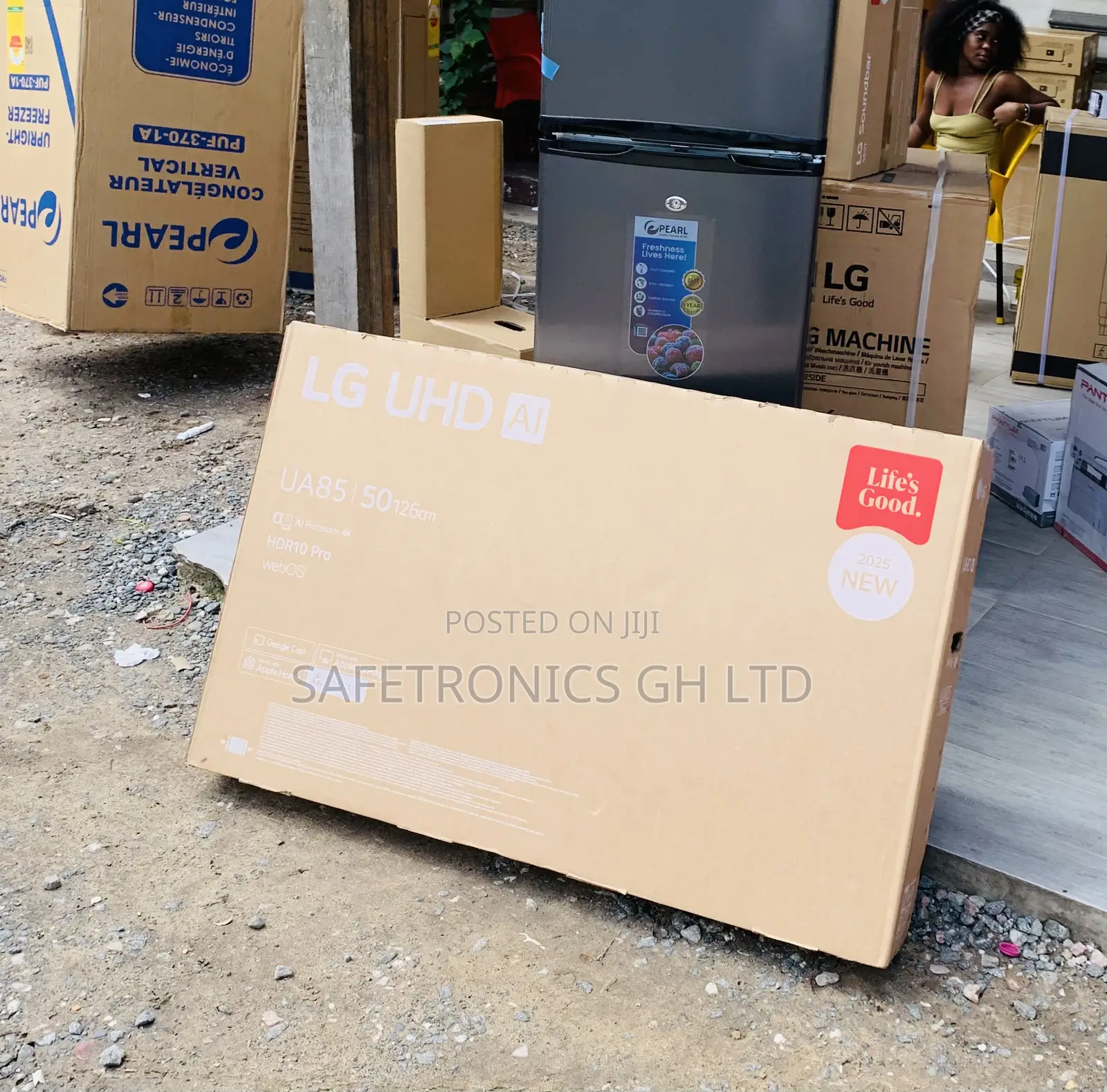 Trust Reliable 50 Inch LG Uhd Ai Ua85 Smart TV Ai Magic