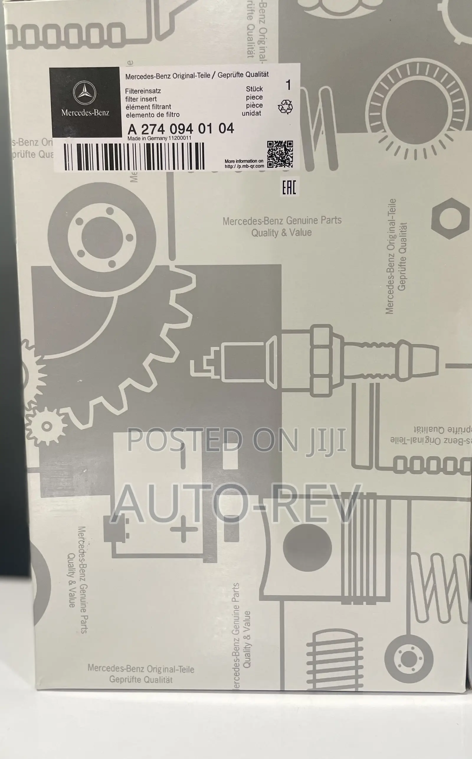 Mercedes-Benz Air Filter || A