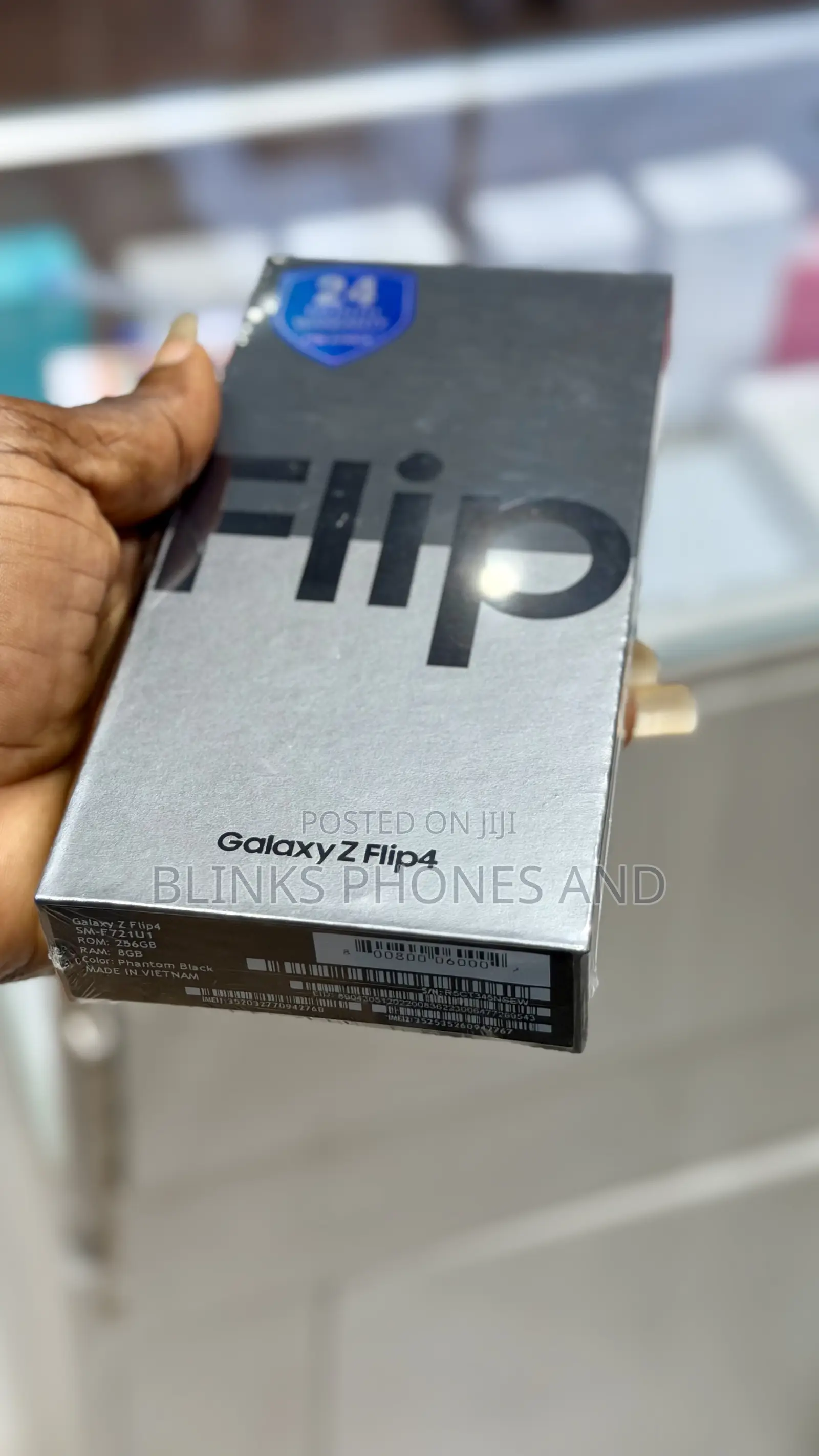 New Samsung Galaxy Z Flip4 256 GB Rose Gold