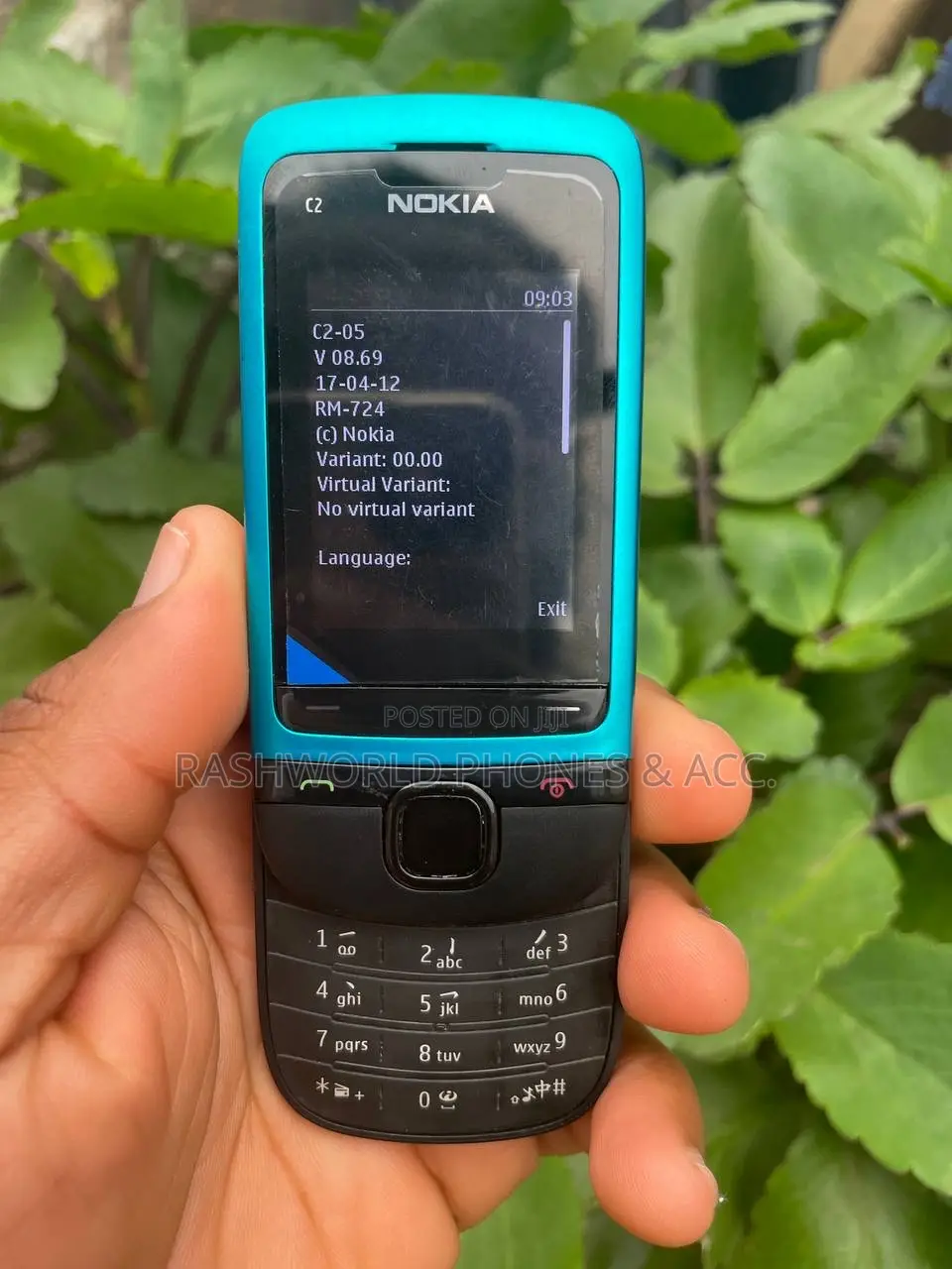 Nokia C2-05 Blue