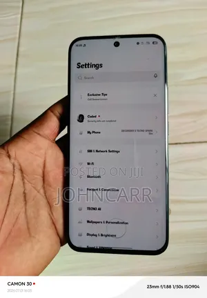 Tecno Spark Slim 256 GB Gray