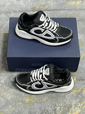 Black X White Dior B30 Sneaker