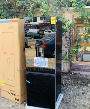 Most Unique Legacy 311L Black Mirror Glass Refrigerator