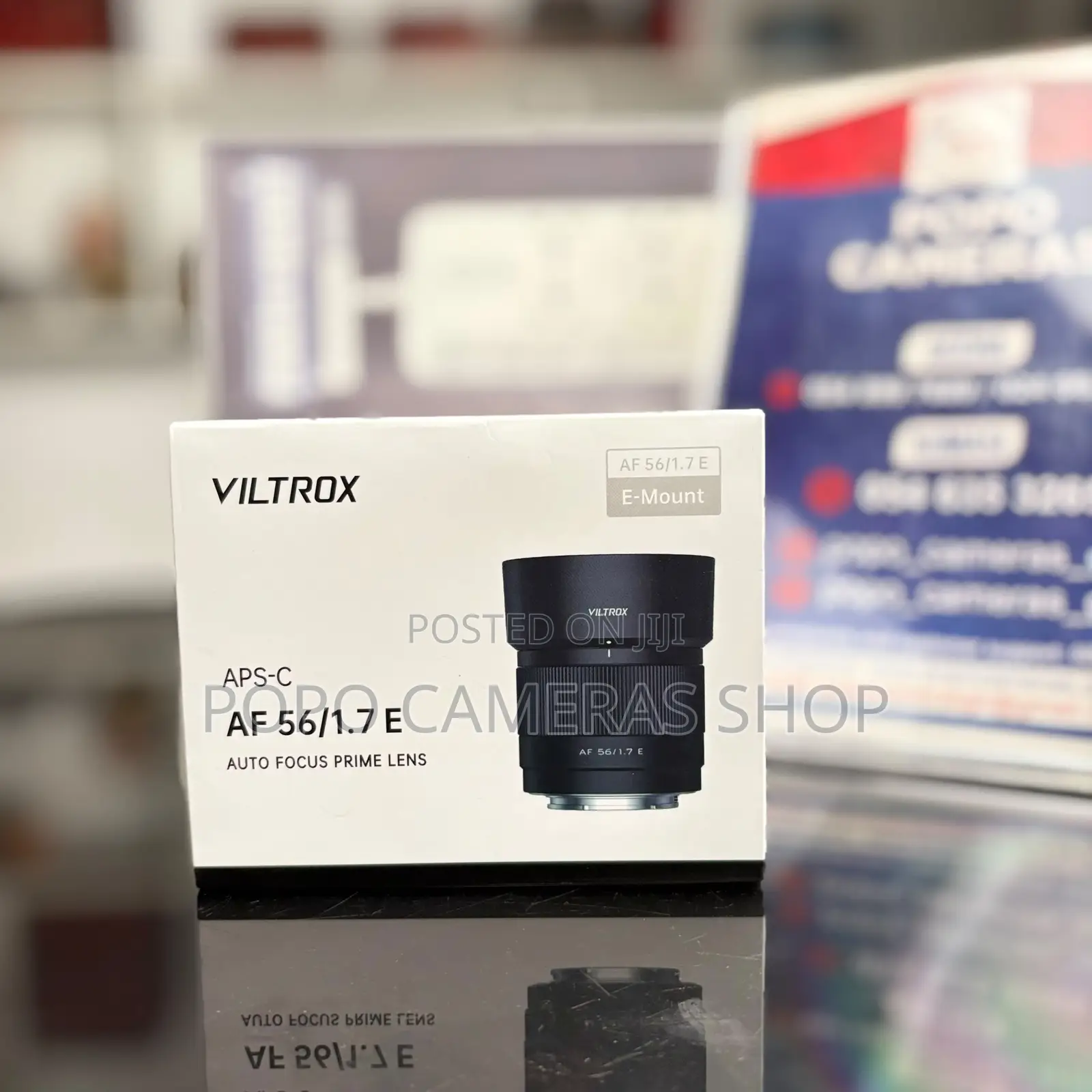 Viltrox AF 56mm F/1.7 E Lens (Sony E, Black)
