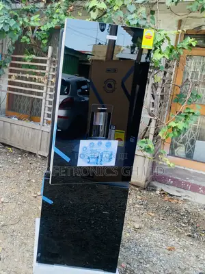 Newly Virtual Legacy 311L Black Mirror Glass Refrigerator