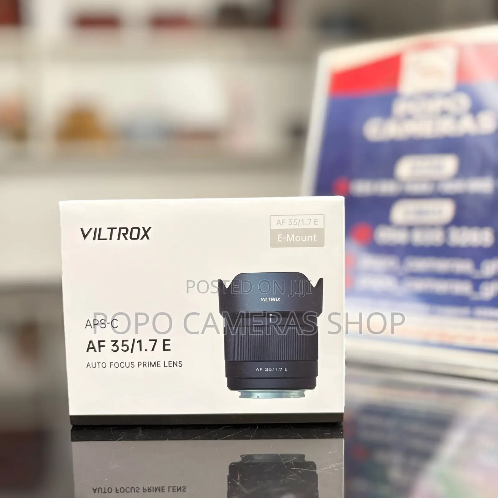 Viltrox AF 35mm F/1.7 E Lens (Sony E, Black)