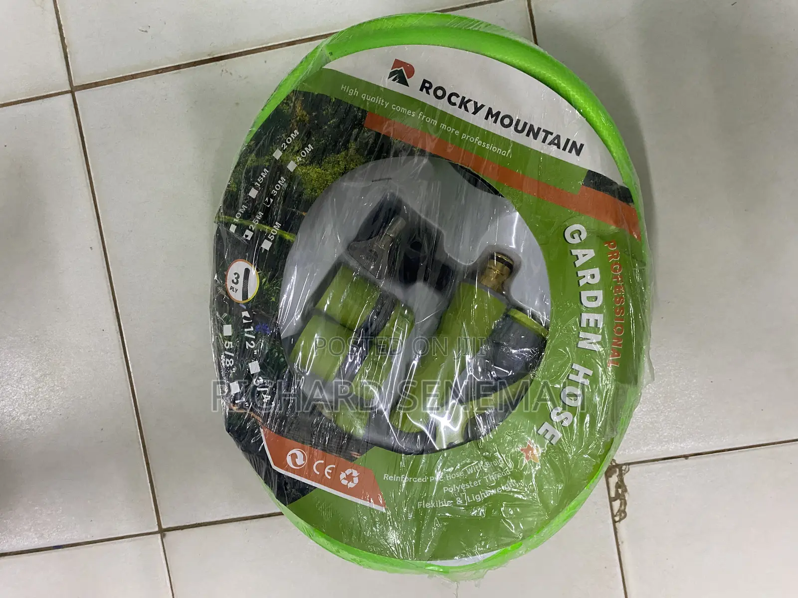 Water Hose With Gun Set