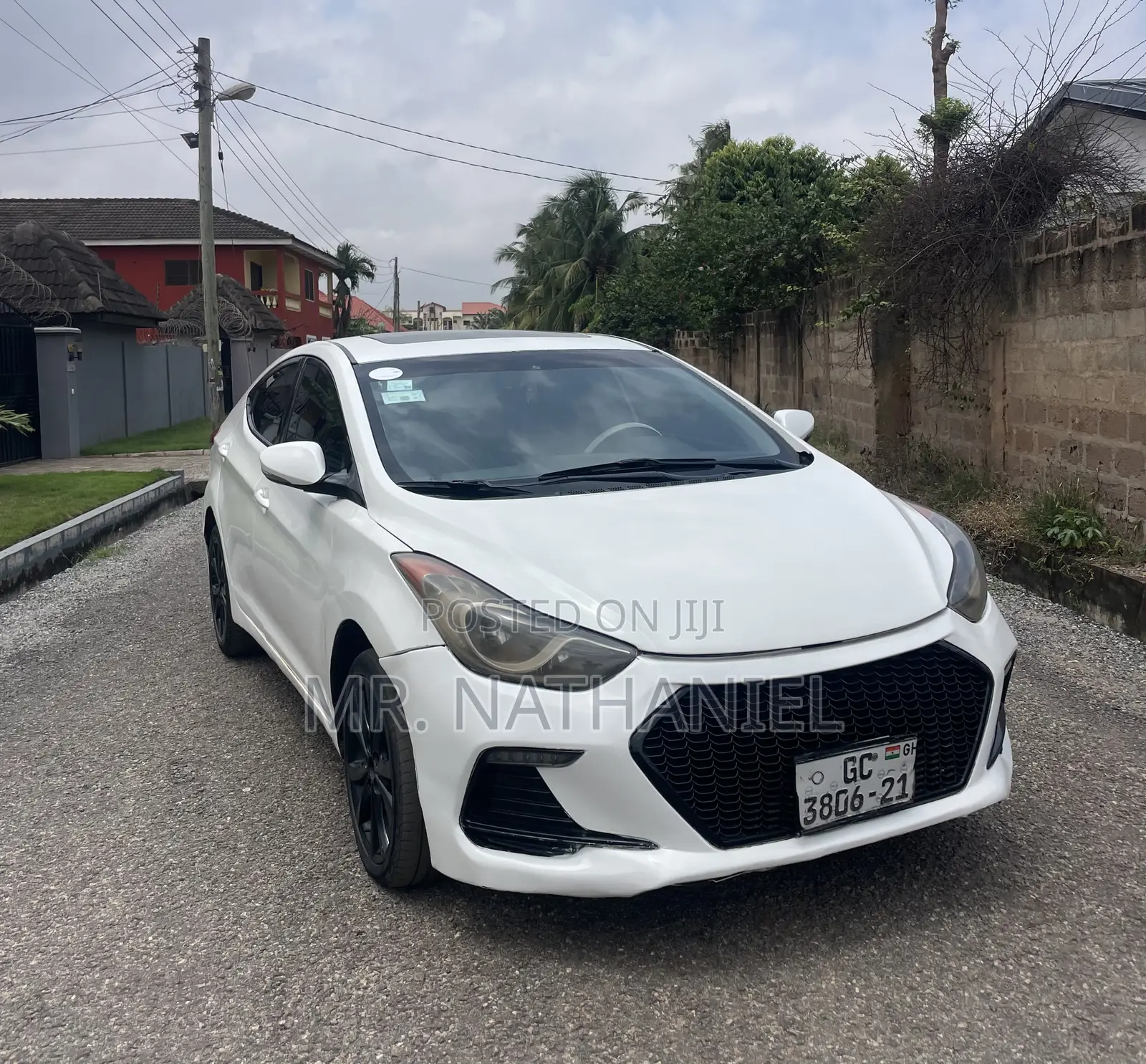 Hyundai Elantra 2013 White