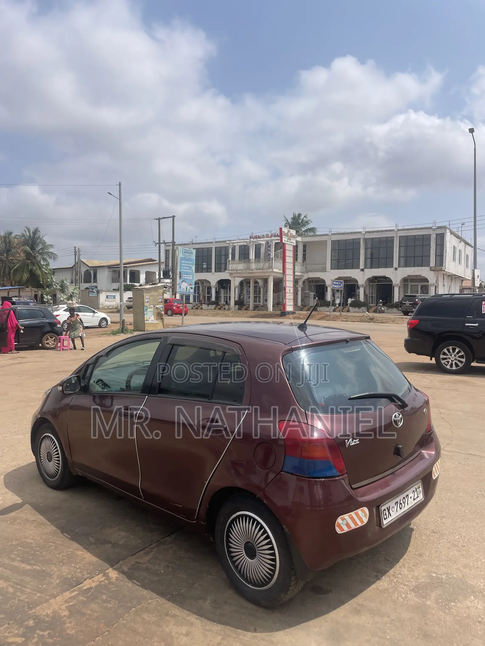 Toyota Vitz 2010 Burgundy