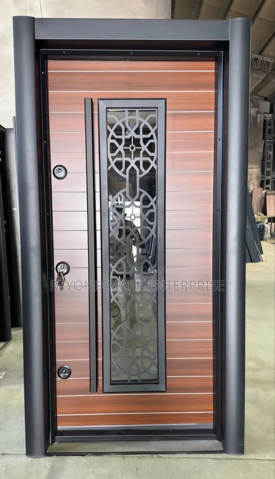 Single Security Door, Alucobond, Waterproof