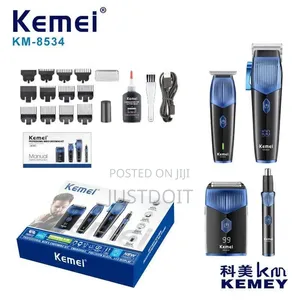 Kemei 4 in 1 Rechargeable Barbering Set