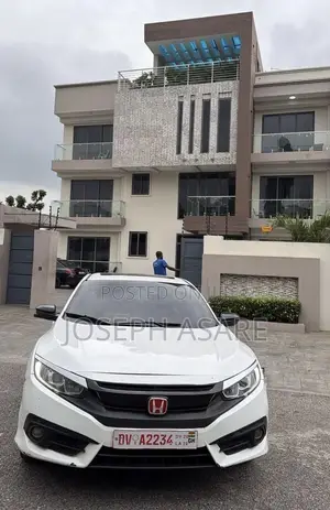 Honda Civic EX Sedan 2018 White