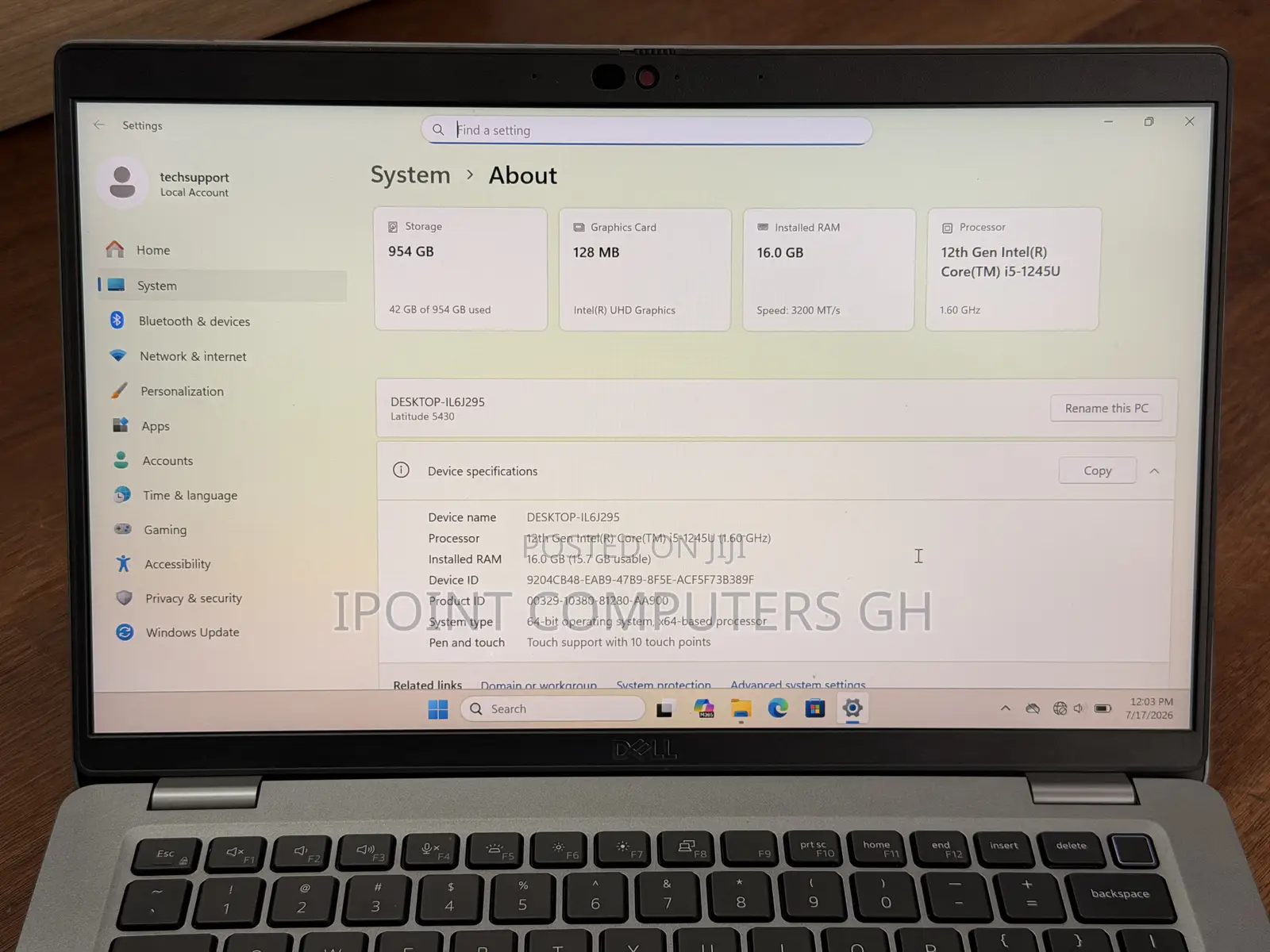 Laptop Dell Latitude 5430 16GB Intel Core i5 SSD 1T