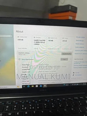 Laptop Dell Latitude 7480 8GB Intel Core i7 HDD+SSD 256GB