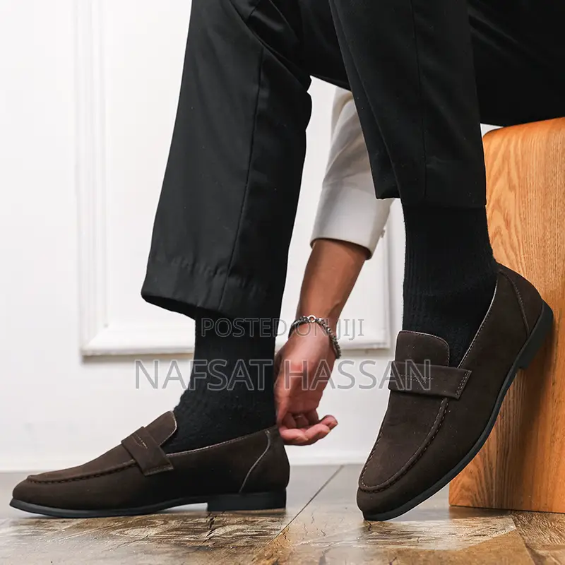 Sued Leather Men's Casual Wear