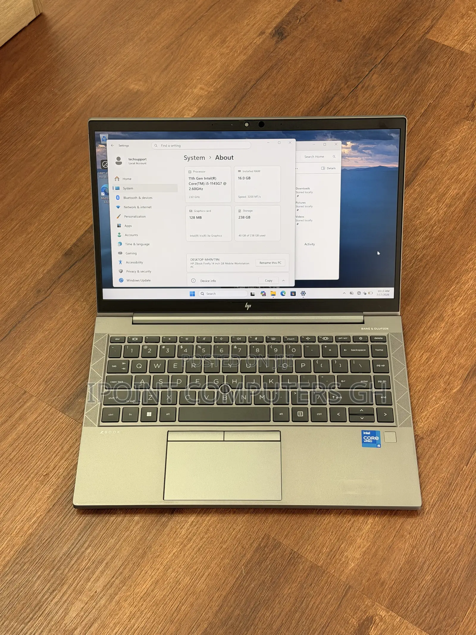 Laptop HP ZBook Firefly G8 16GB Intel Core i5 SSD 256GB