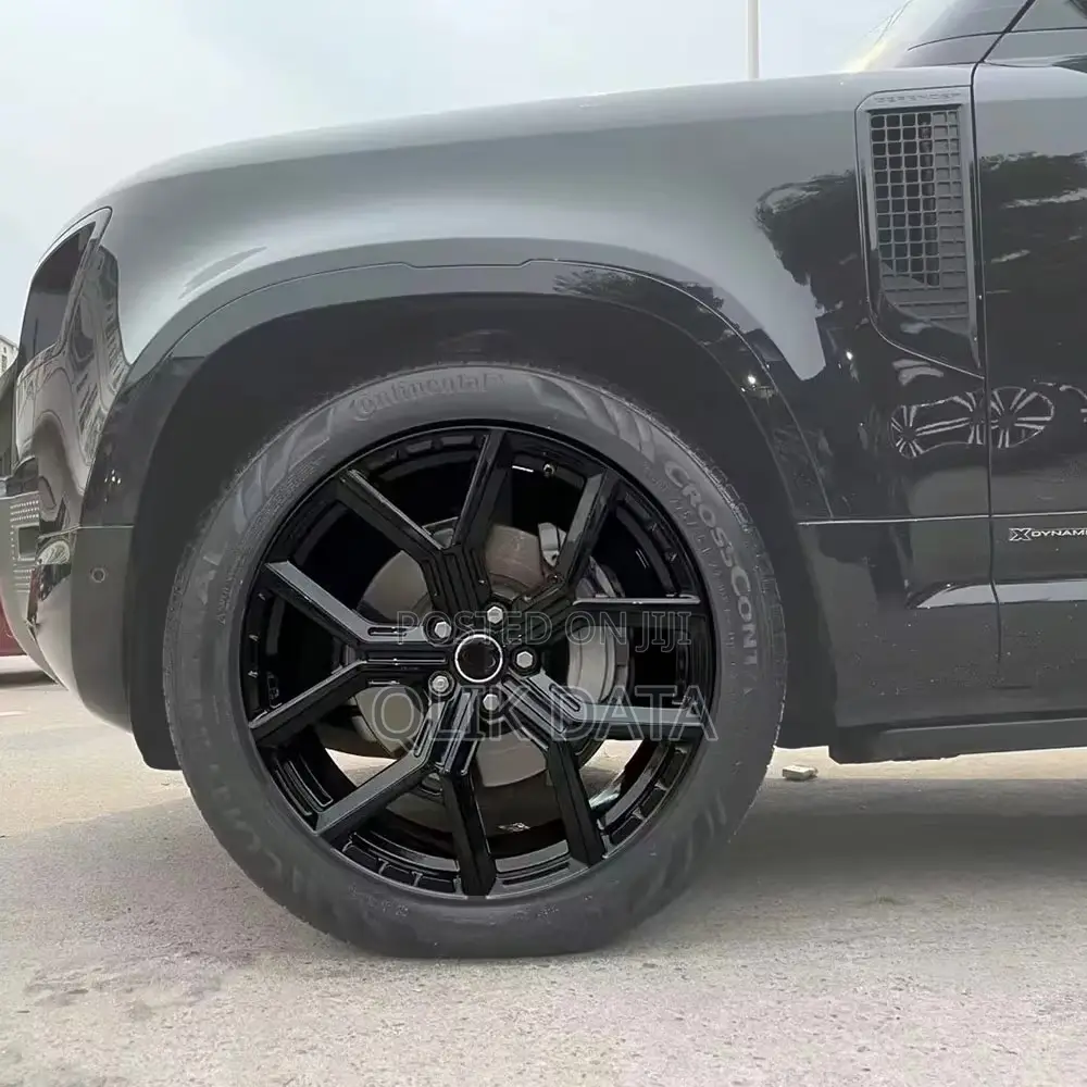 22” OEM Quality Satin Black Rims for Land and Range Rover Vehicles