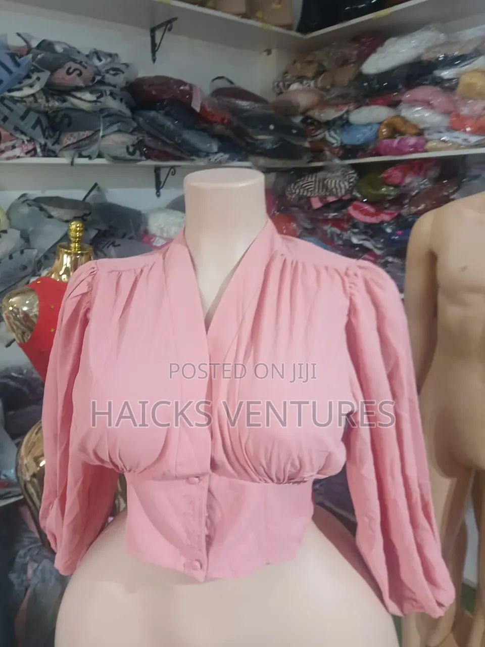 Shein Pink Corset Top