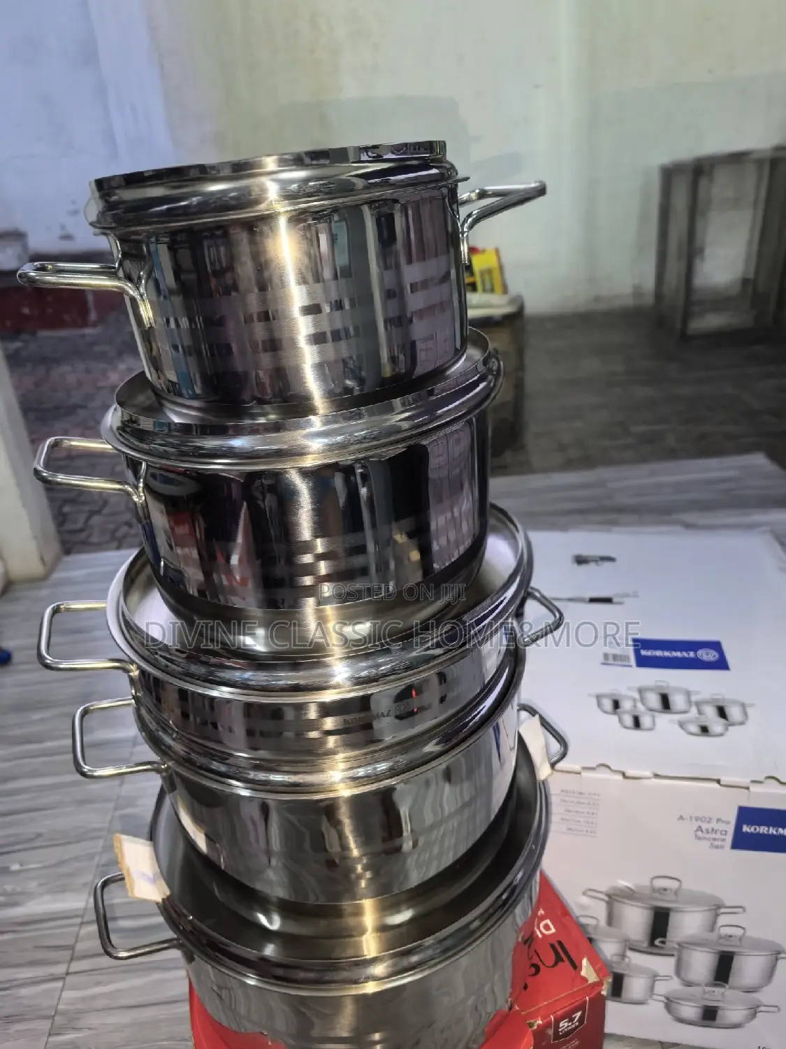 10pcs Stainless Steel Cookware Set