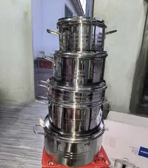 10pcs Stainless Steel Cookware Set