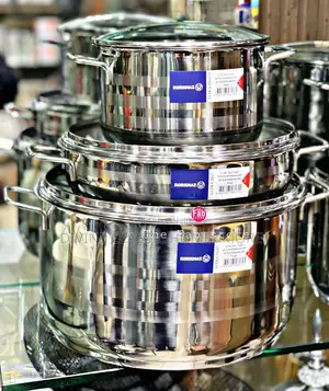 10pcs Stainless Steel Cookware Set