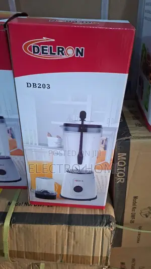 Brand New Delron 2in1 Blender With Grinder - 1.5 Litres