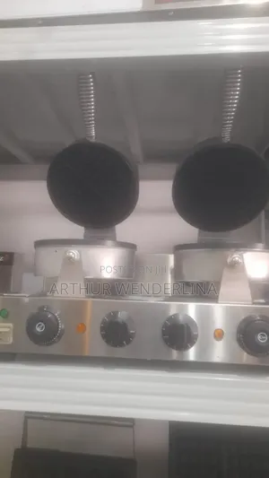 Commercial Double Electric Waffle Maker.