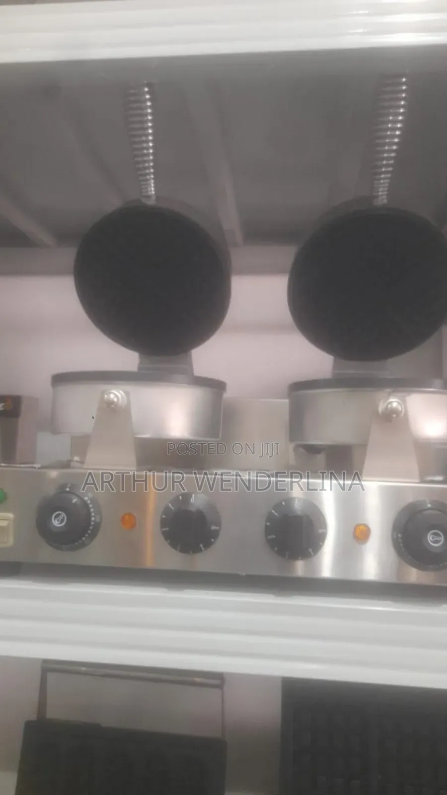 Commercial Double Electric Waffle Maker.