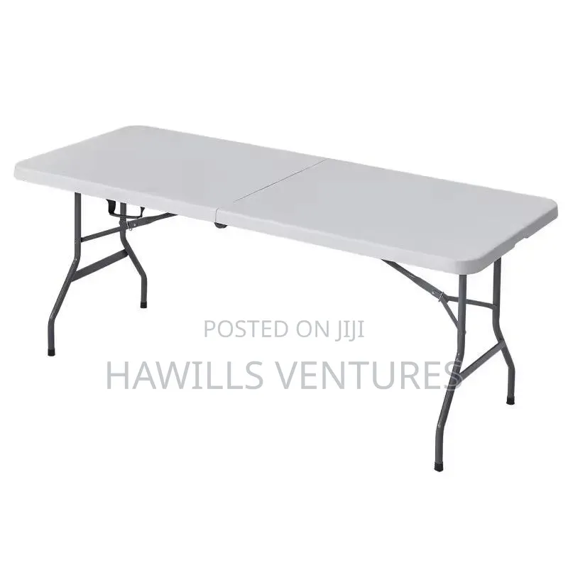 Rectangular Straight Foldable Metal Legs Table (8).