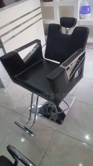 Two Pieces Slightly Used Barbering Chair