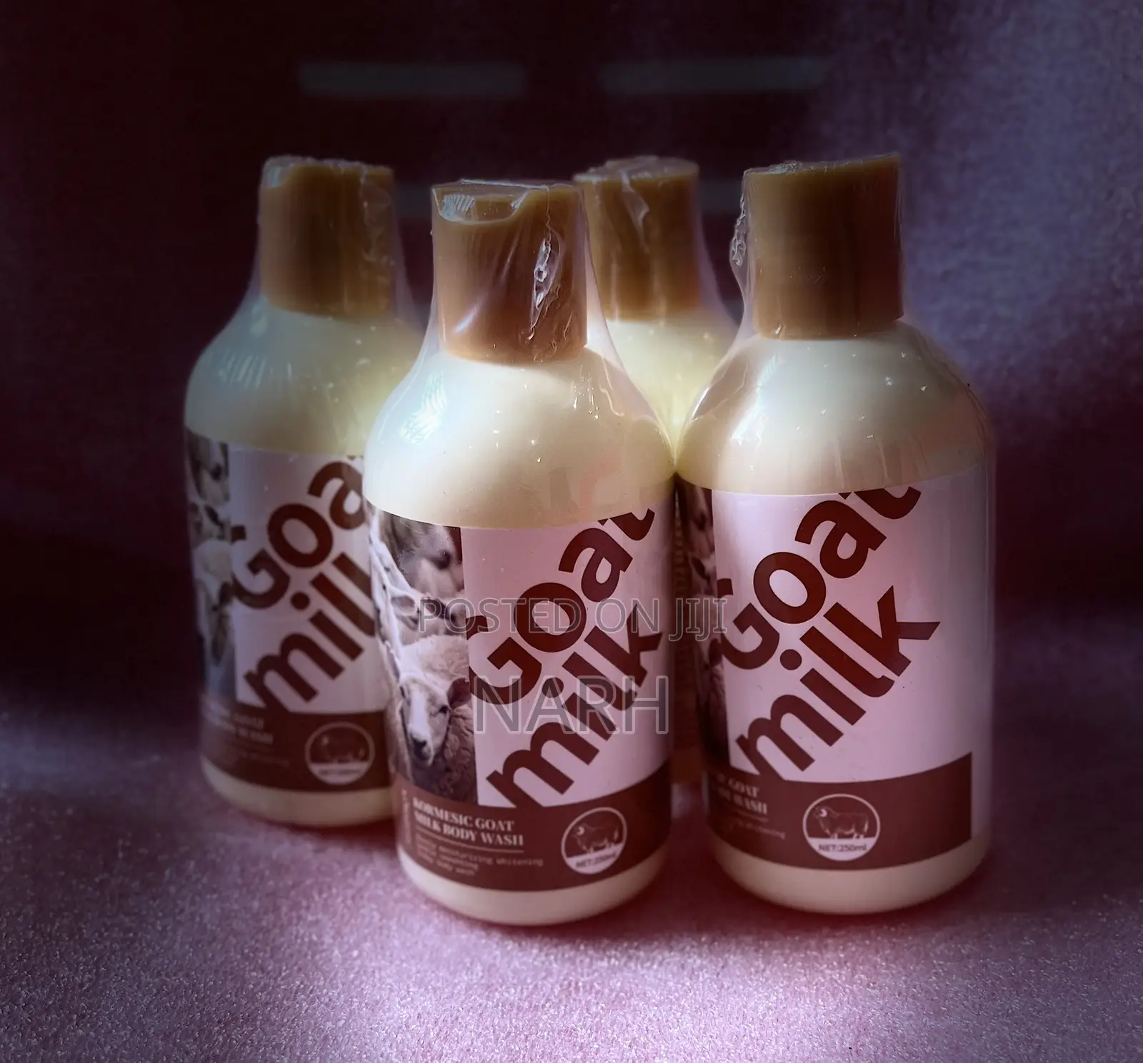 Goat Milk Shower Gel and Body Cream
