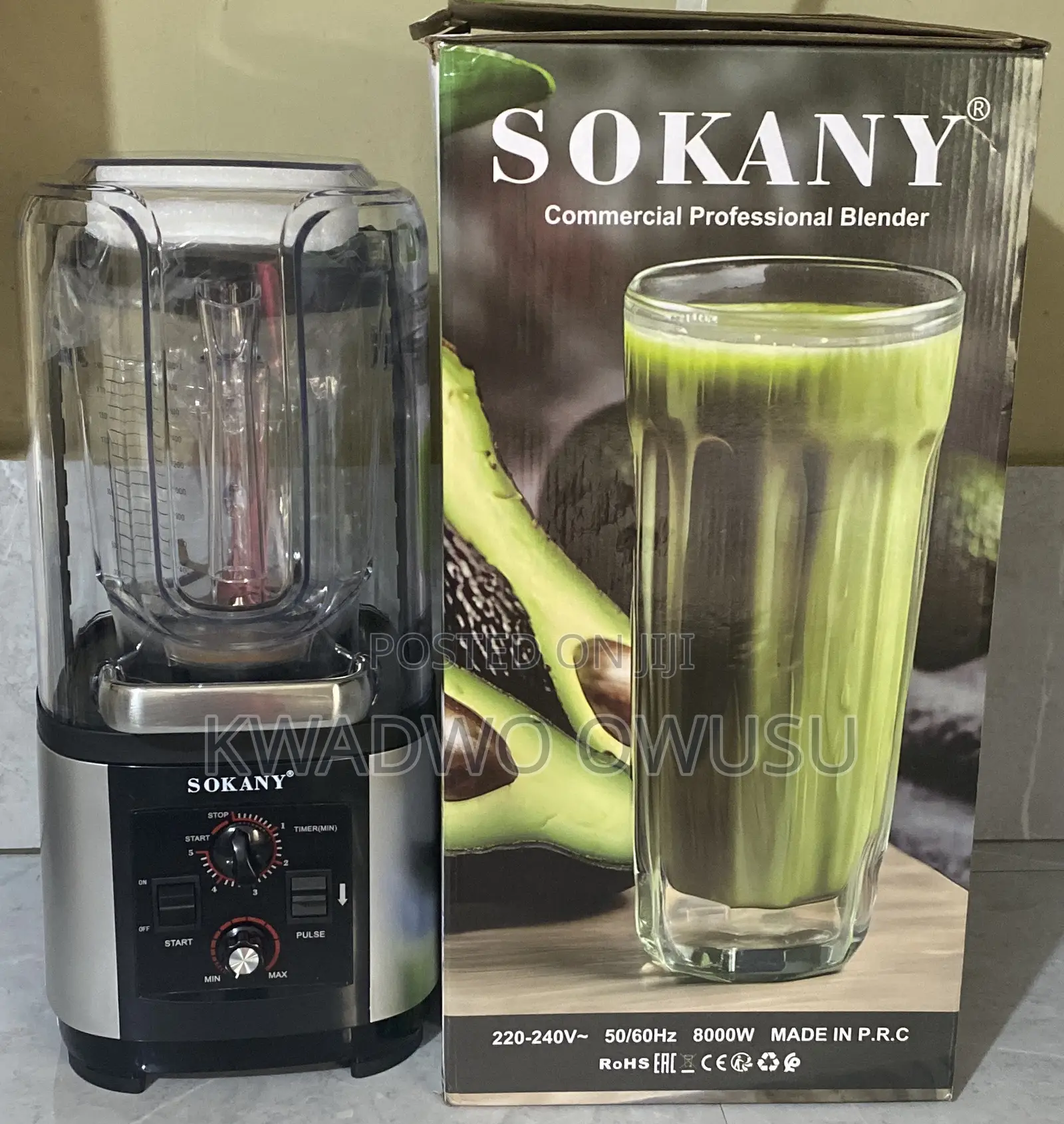 Sokany Commercial Professional Blender Sk-03053