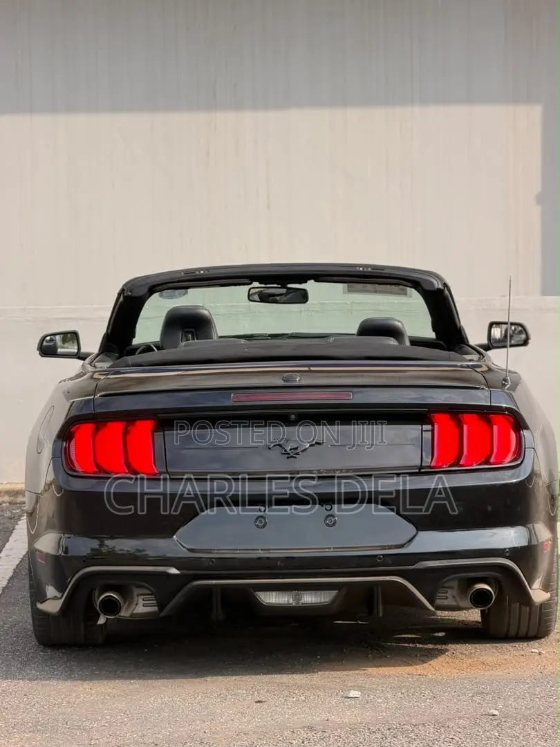 Ford Mustang EcoBoost Convertible 2019 Black