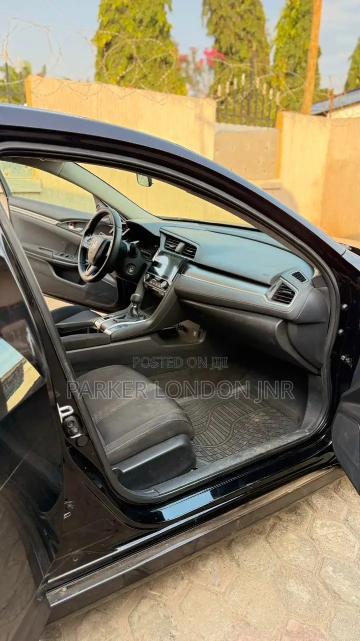Honda Civic LX Sedan 2018 Black