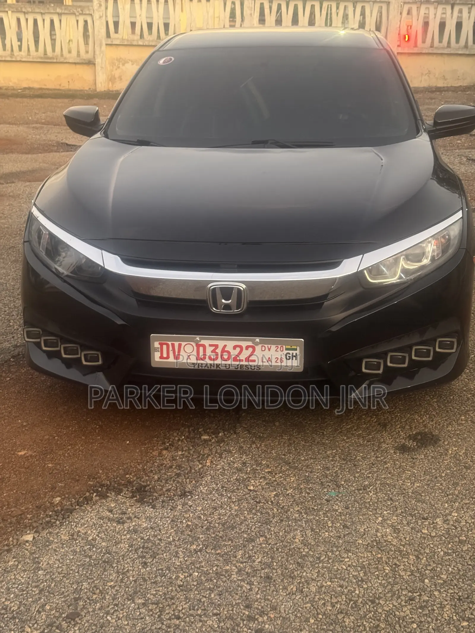Honda Civic LX Sedan 2018 Black